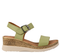 Sandale casual, dama, ANNA VIOTTI, D72-703, verde, piele naturala